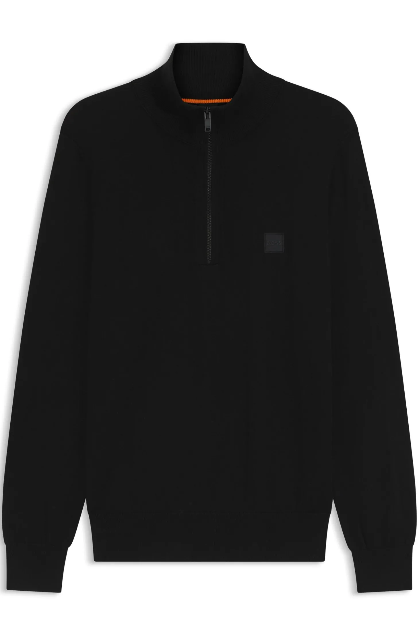 Pullover aus Baumwolle und Kaschmir mit Troyerkragen