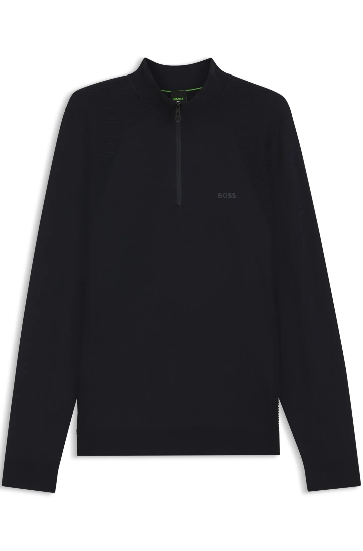 Pullover aus Baumwoll-Mix mit Troyerkragen