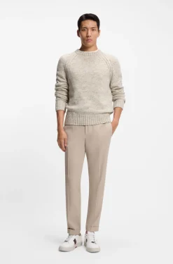 Pullover in Tweed-Optik aus Kaschmir-Mix mit Schurwolle