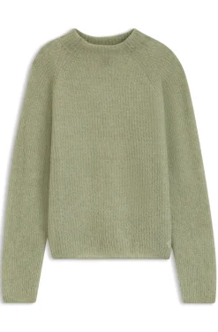 Pullover mit Stehkragen aus Alpaka-Mix