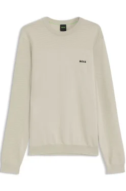 Pullover mit verschiedenen Strukturen und Feuchtigkeitsmanagement