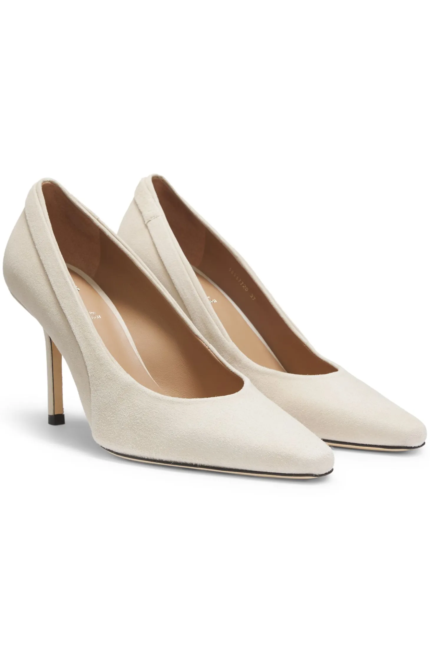 Pumps aus Veloursleder mit komfortabler Innensohle