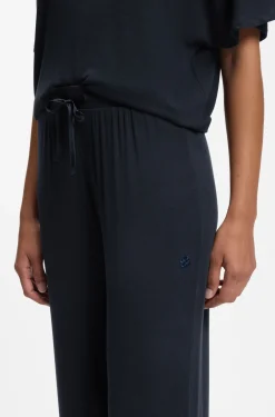Pyjamahose aus Ripp-Jersey mit Double-B-Monogramm