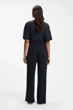 Pyjamahose aus Ripp-Jersey mit Double-B-Monogramm