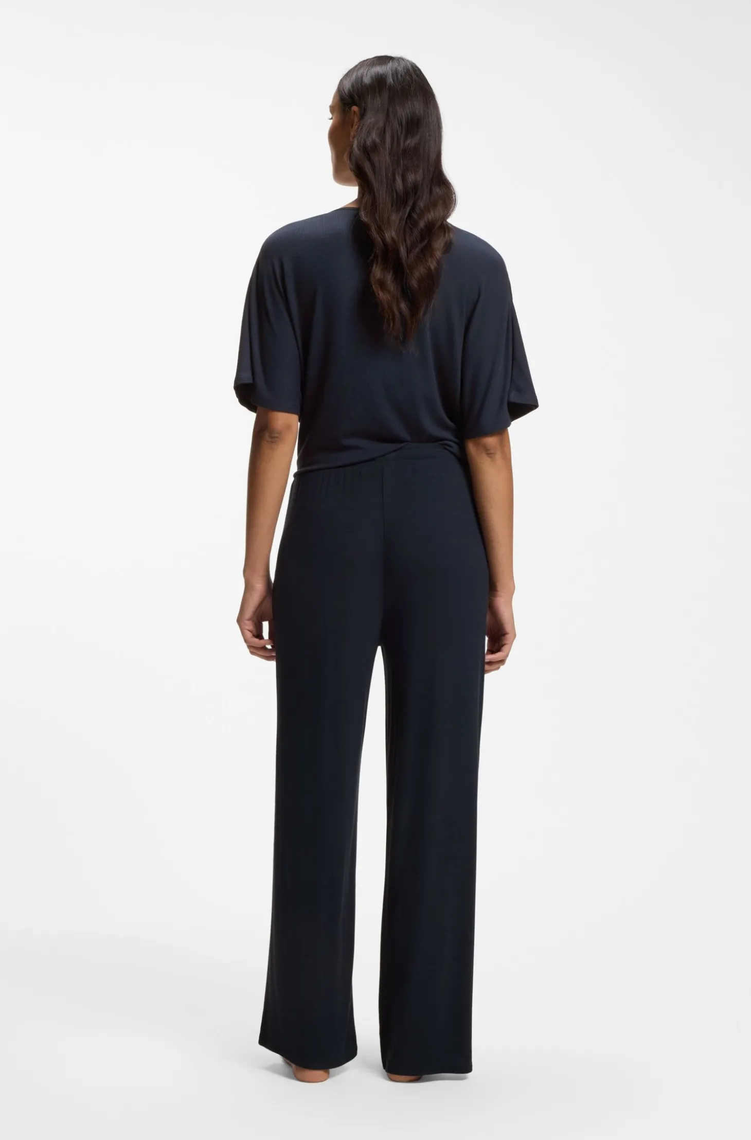 Pyjamahose aus Ripp-Jersey mit Double-B-Monogramm