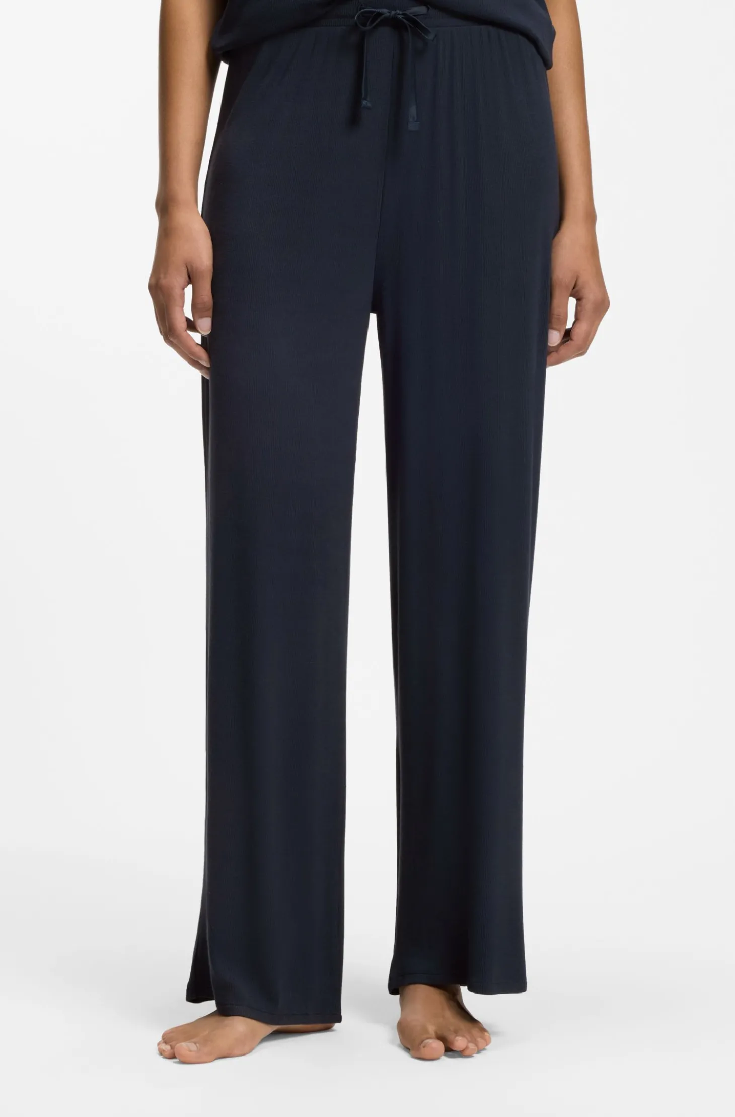 Pyjamahose aus Ripp-Jersey mit Double-B-Monogramm