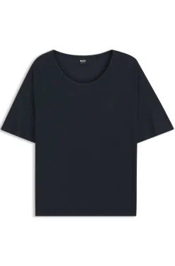 Pyjama-Top aus Ripp-Jersey mit Double-B-Monogramm