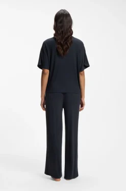Pyjama-Top aus Ripp-Jersey mit Double-B-Monogramm