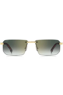 Randlose Sonnenbrille mit Double-B-Monogramm