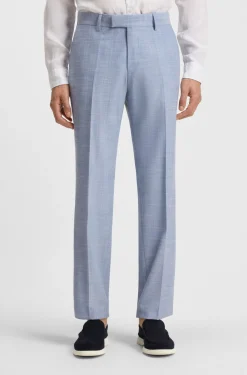 Regular-Fit Anzug mit Allover-Muster
