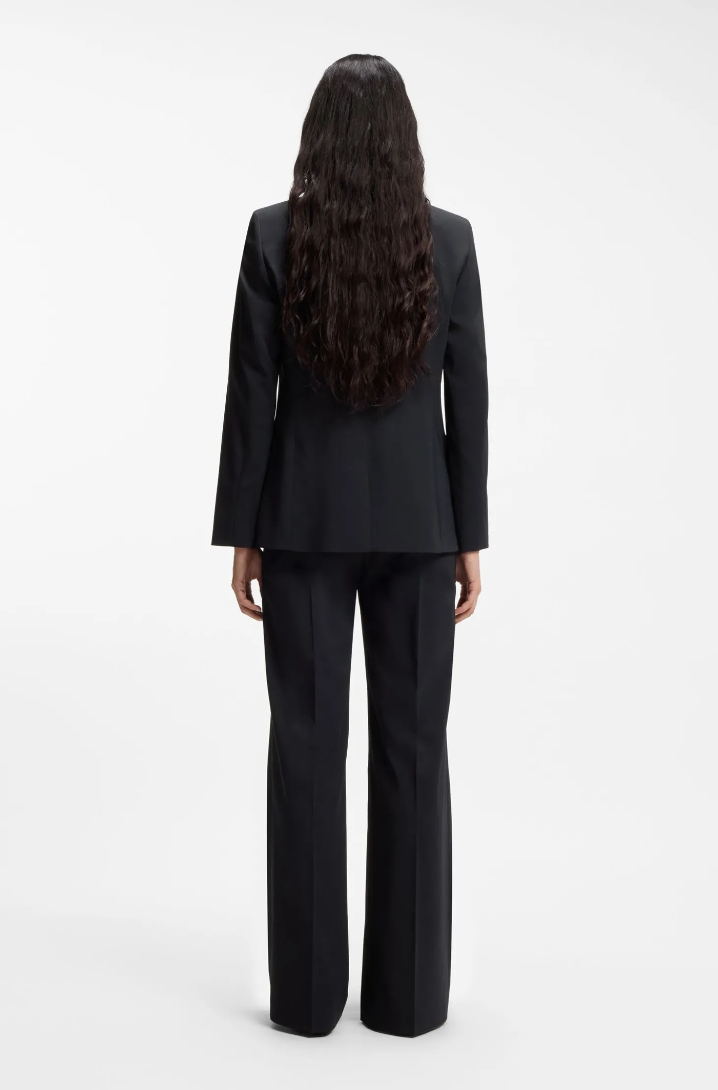Regular-Fit Blazer mit fallendem Revers