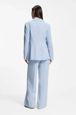 Regular-Fit Blazer mit Knöpfen in Goldoptik