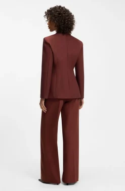 Regular-Fit Blazer mit Metallknöpfen