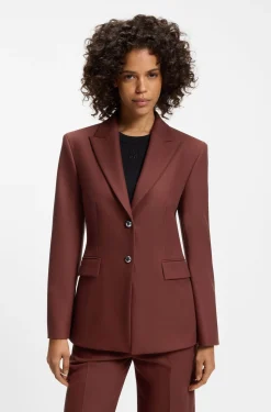 Regular-Fit Blazer mit Metallknöpfen