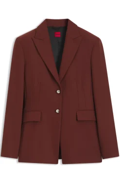 Regular-Fit Blazer mit Metallknöpfen
