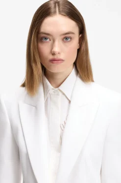 Regular-Fit Blazer mit Metallknopf
