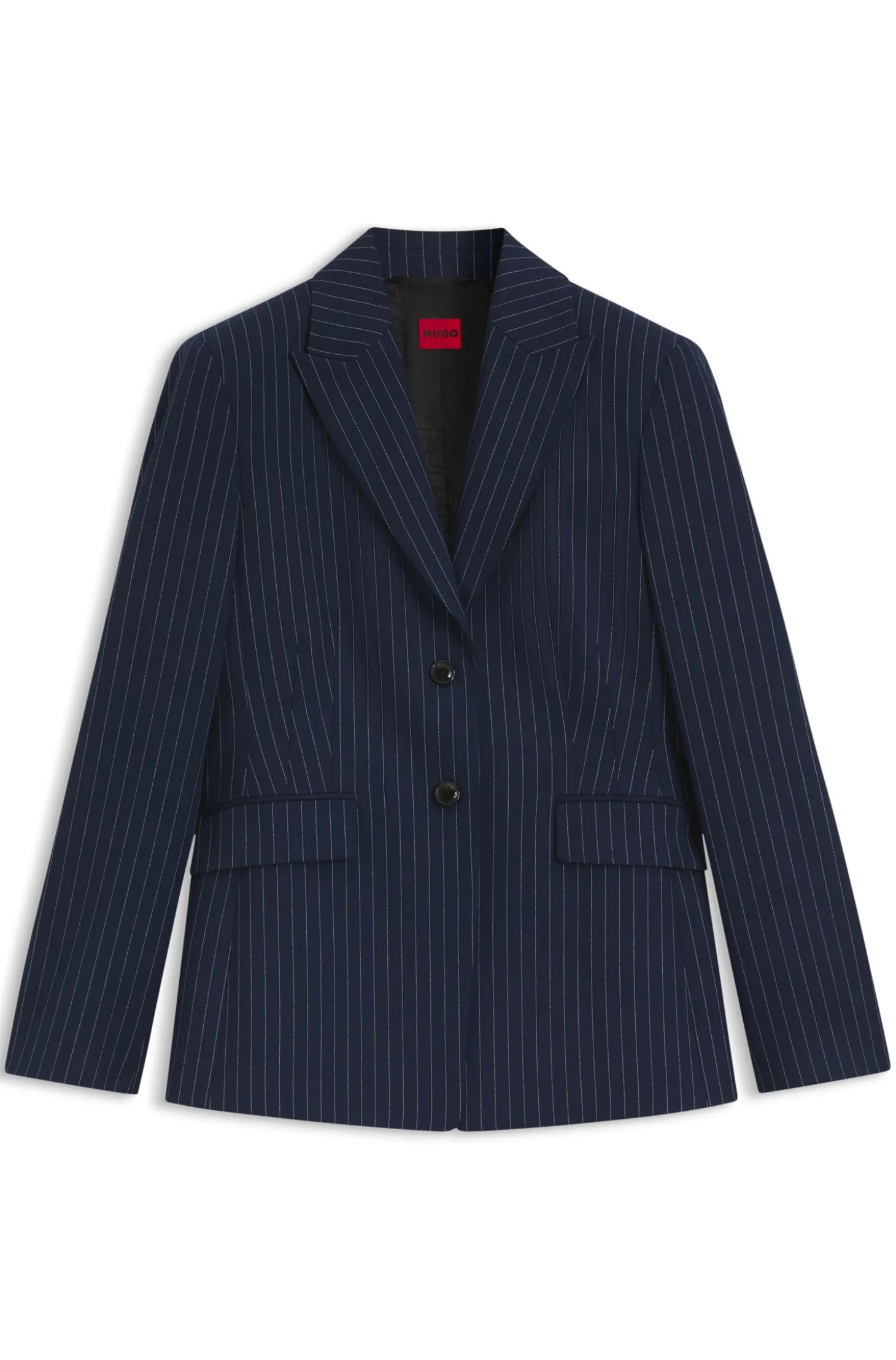 Regular-Fit Blazer mit Nadelstreifen