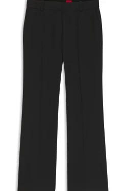 Regular-Fit Bootcut-Hose aus Stretch-Gewebe