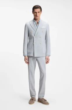 Regular-Fit Button-Down-Hemd aus Leinen