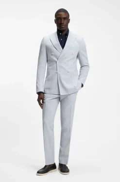 Regular-Fit Button-Down-Hemd aus Leinen