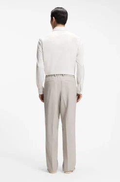 Regular-Fit Hemd aus funktionalem Stretch-Gewebe