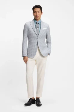 Regular-Fit Hemd aus in Italien gefertigtem Denim