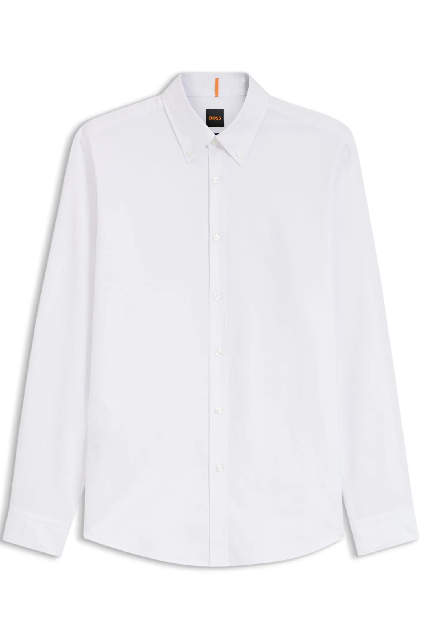 Regular-Fit Hemd aus Oxford-Baumwolle mit Button-Down-Kragen
