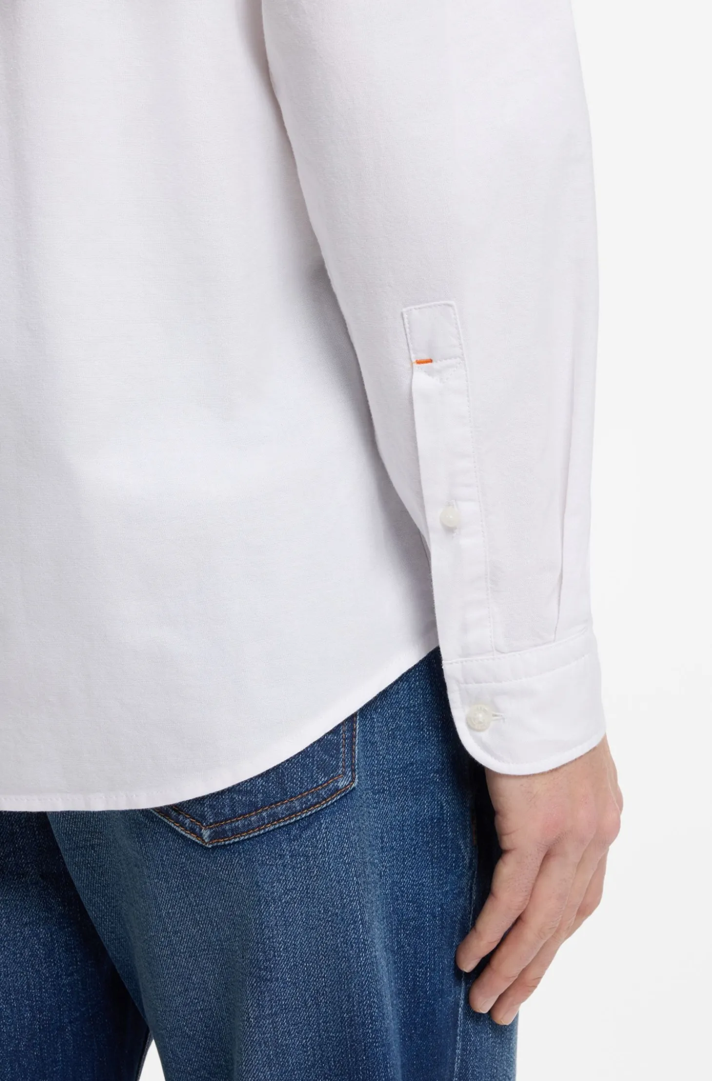Regular-Fit Hemd aus Oxford-Baumwolle mit Button-Down-Kragen