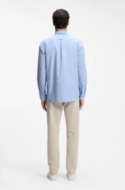 Regular-Fit Hemd aus Oxford-Baumwolle mit Button-Down-Kragen