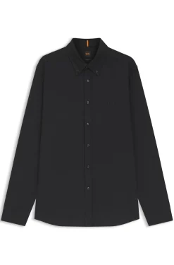 Regular-Fit Hemd aus Oxford-Baumwolle mit Button-Down-Kragen