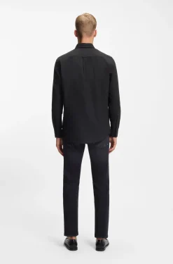 Regular-Fit Hemd aus Oxford-Baumwolle mit Button-Down-Kragen