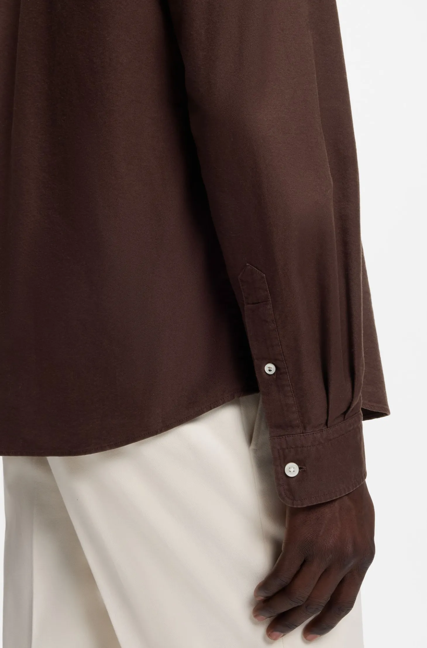 Regular-Fit Hemd aus Oxford-Baumwolle mit Button-Down-Kragen