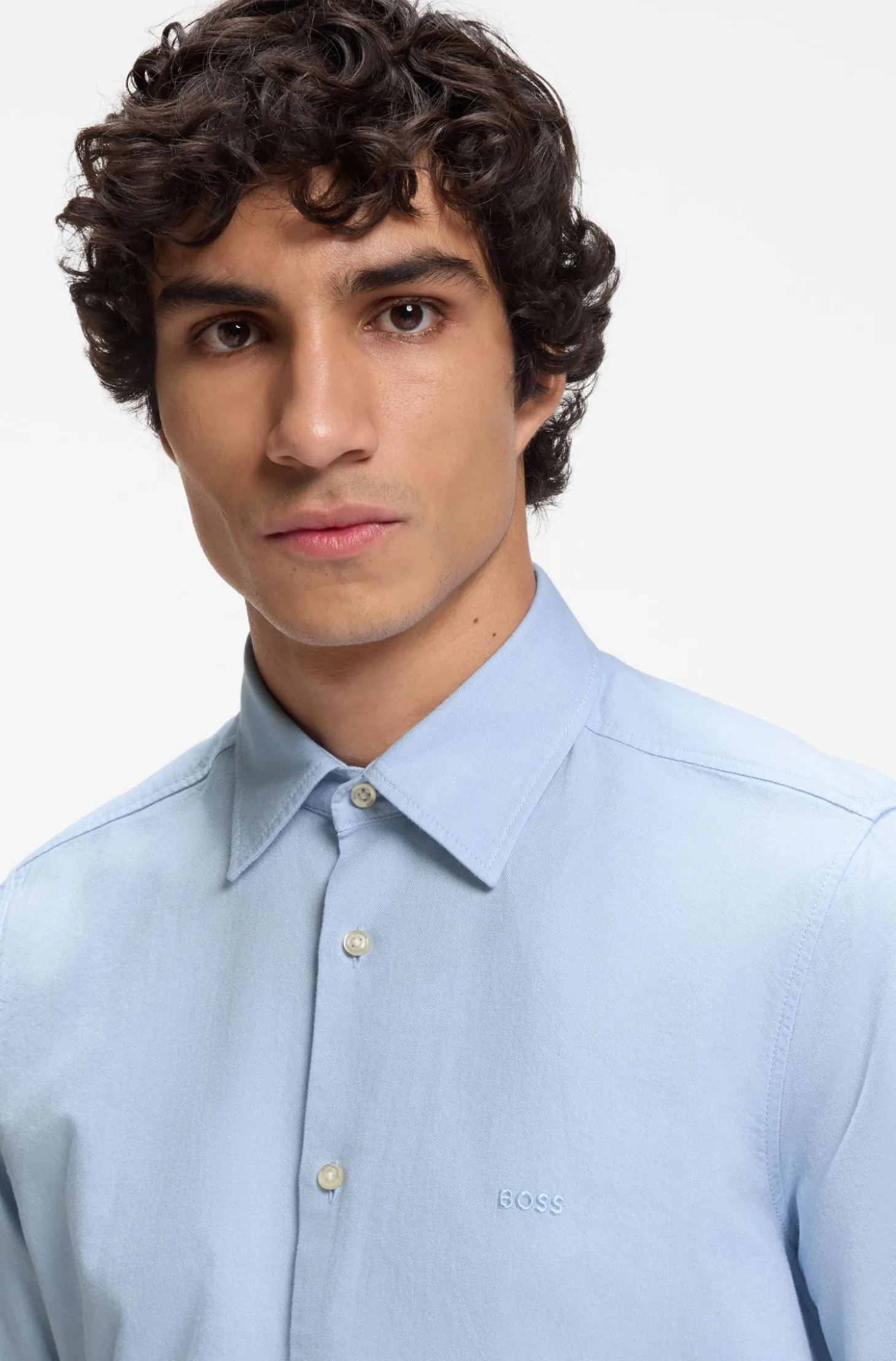 Regular-Fit Hemd aus soft gewaschener Oxford-Baumwolle