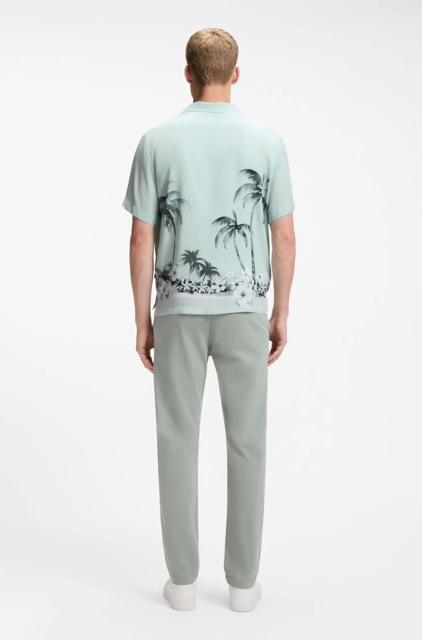 Regular-Fit Hemd mit Maxi-Print