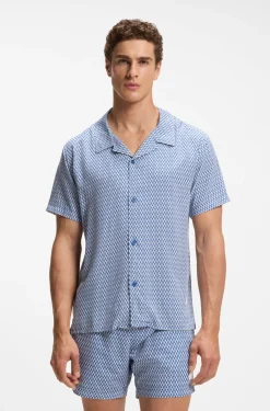 Regular-Fit Hemd mit zeitgemäßem Print
