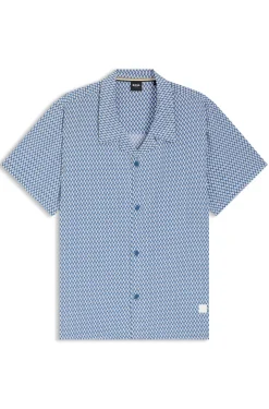 Regular-Fit Hemd mit zeitgemäßem Print