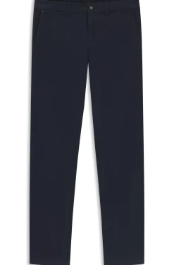 Regular-Fit Hose aus elastischem Baumwoll-Satin