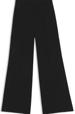 Regular-Fit Hose aus elastischem Seersucker