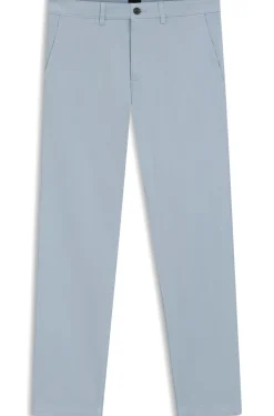 Regular-Fit Hose aus elastischem Baumwoll-Satin