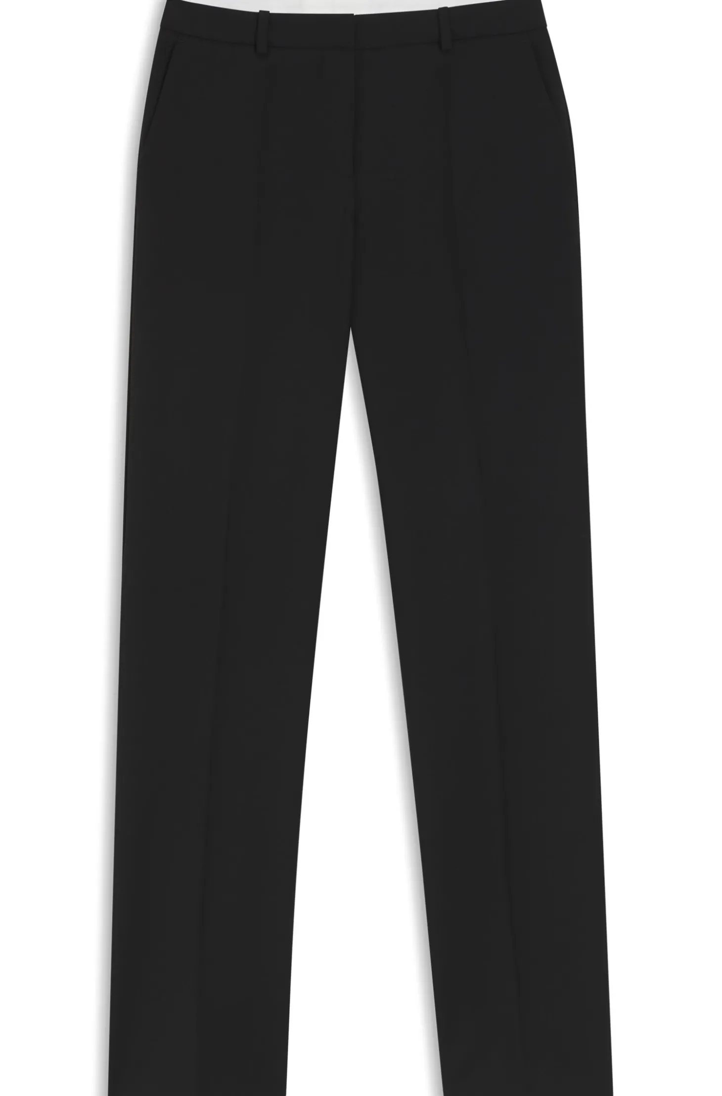 Regular-Fit Hose aus in Italien gefertigter Schurwolle