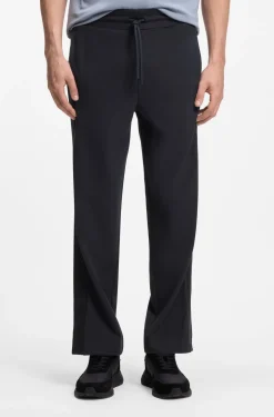 Regular-Fit Hose aus Jersey mit Jacquard-Tape