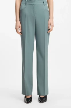 Regular-Fit Hose aus Schurwolle