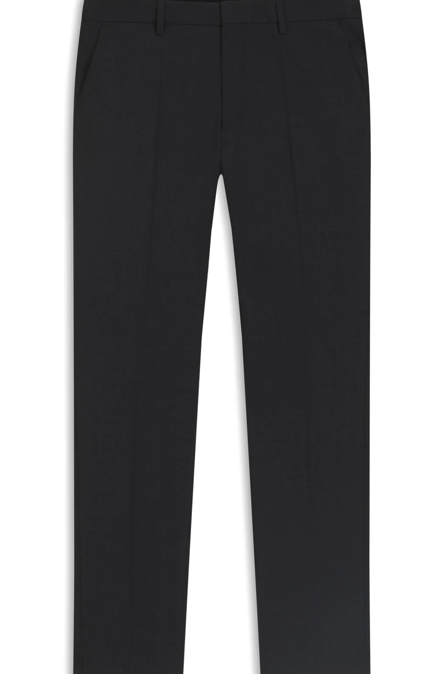 Regular-Fit Hose aus Stretch-Wolle