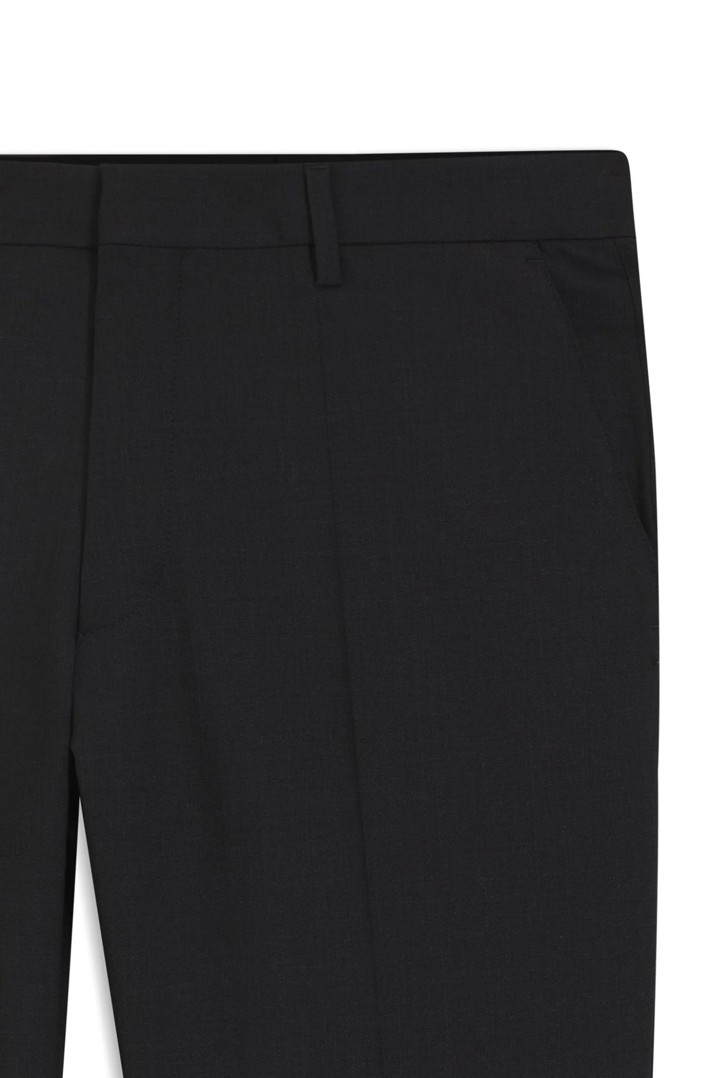 Regular-Fit Hose aus Stretch-Wolle