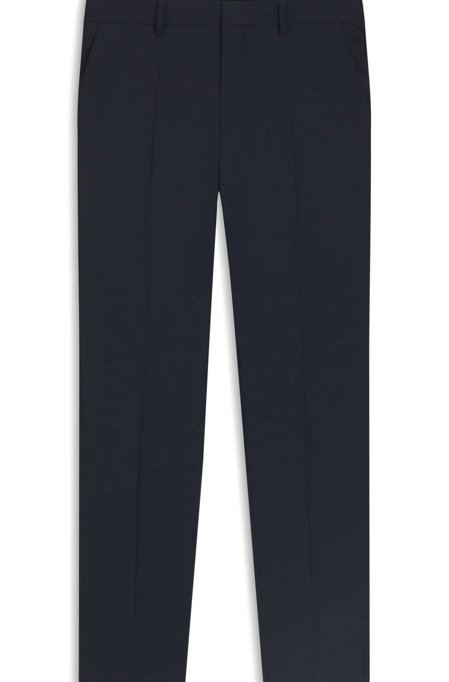 Regular-Fit Hose aus Stretch-Wolle