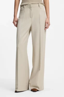 Regular-Fit Hose mit weitem Bein