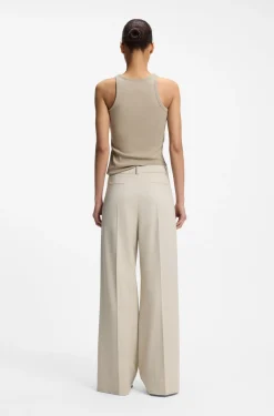 Regular-Fit Hose mit weitem Bein