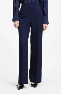Regular-Fit Hose mit weitem Bein