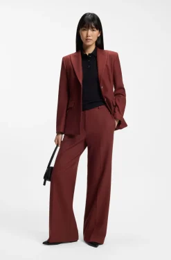 Regular-Fit Hose mit weitem Bein