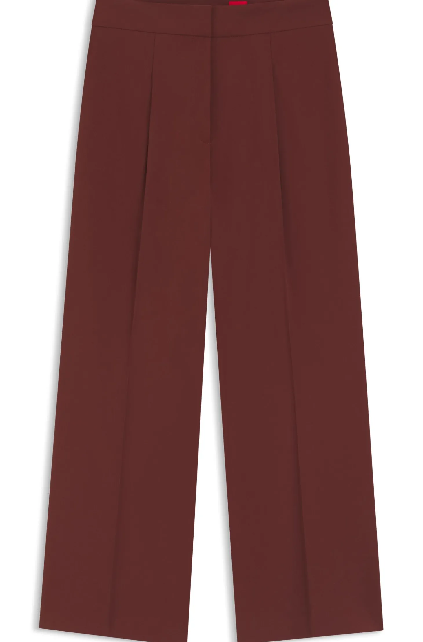 Regular-Fit Hose mit weitem Bein